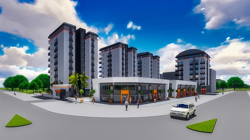 Квартиры 2+1 с отдельной кухней в проекте в Кепезе