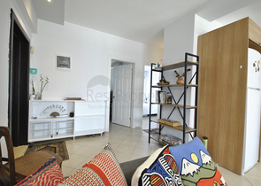 Квартира 2+1 с мебелью в Чамьюва Кемере 500 м до моря