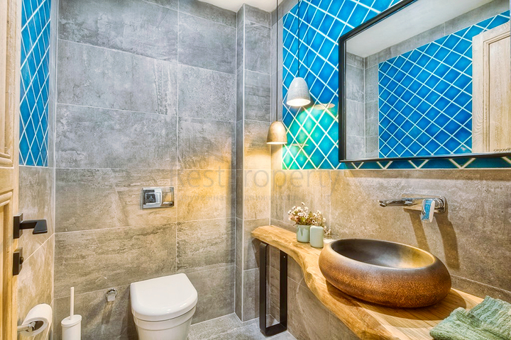 Элитная вилла 4+1 с мебелью с видом на Средиземное море