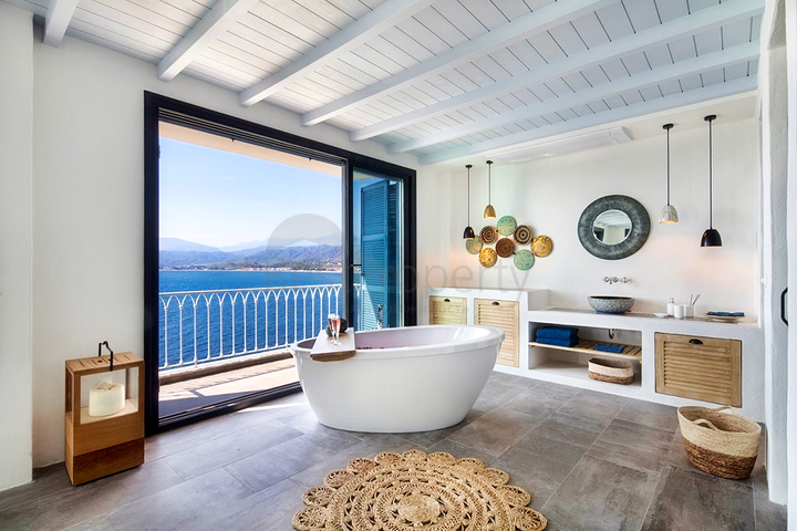 Элитная вилла 4+1 с мебелью с видом на Средиземное море