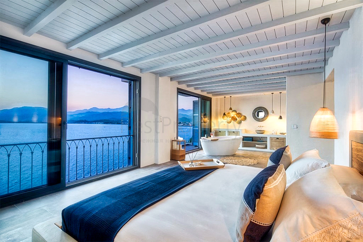 Элитная вилла 4+1 с мебелью с видом на Средиземное море