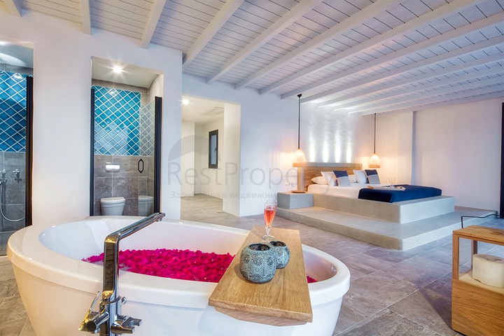 Элитная вилла 4+1 с мебелью с видом на Средиземное море