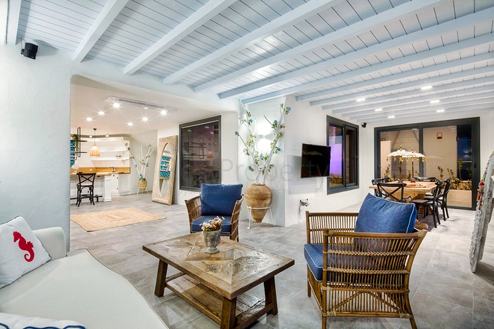 Элитная вилла 4+1 с мебелью с видом на Средиземное море