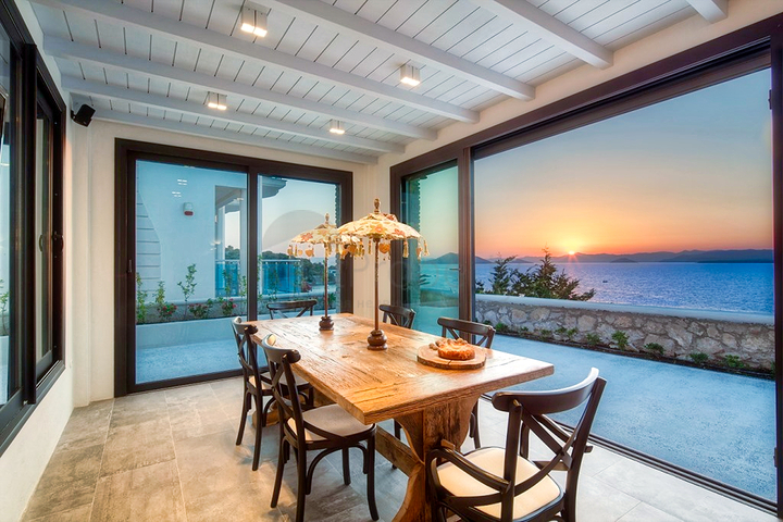 Элитная вилла 4+1 с мебелью с видом на Средиземное море