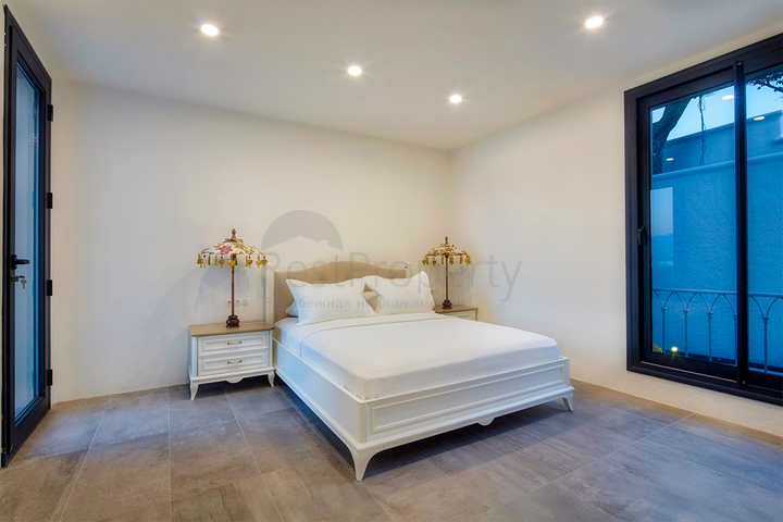 Элитная вилла 4+1 с мебелью с видом на Средиземное море