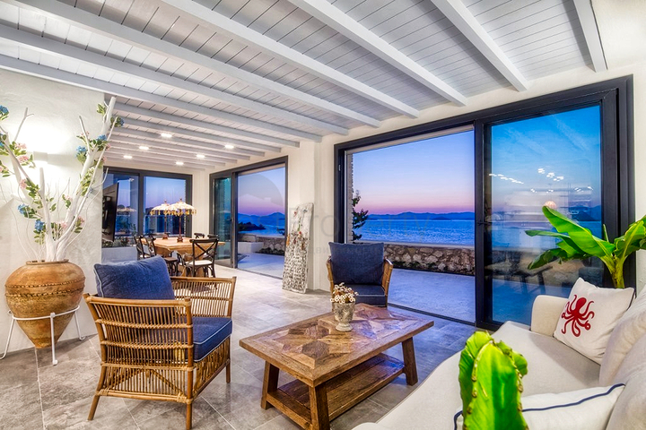 Элитная вилла 4+1 с мебелью с видом на Средиземное море