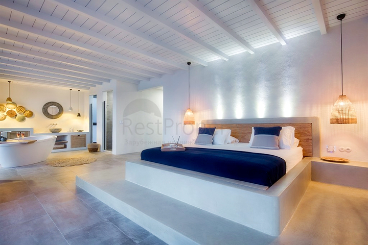 Элитная вилла 4+1 с мебелью с видом на Средиземное море