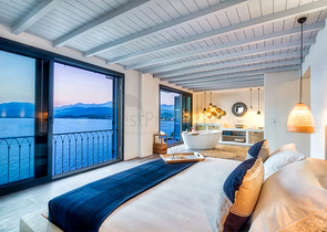 Элитная вилла 4+1 с мебелью с видом на Средиземное море