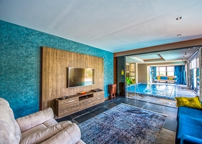 Вилла 3+1 с мебелью с личным бассейном в Оваджике Фетхие