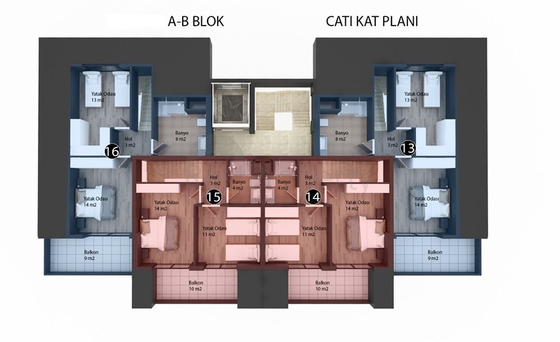 Новый жилой комплекс в районе Кестель