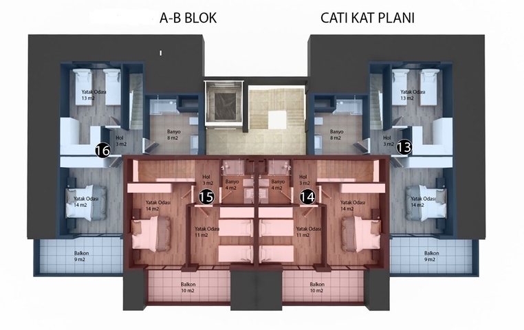 Новый жилой комплекс в районе Кестель
