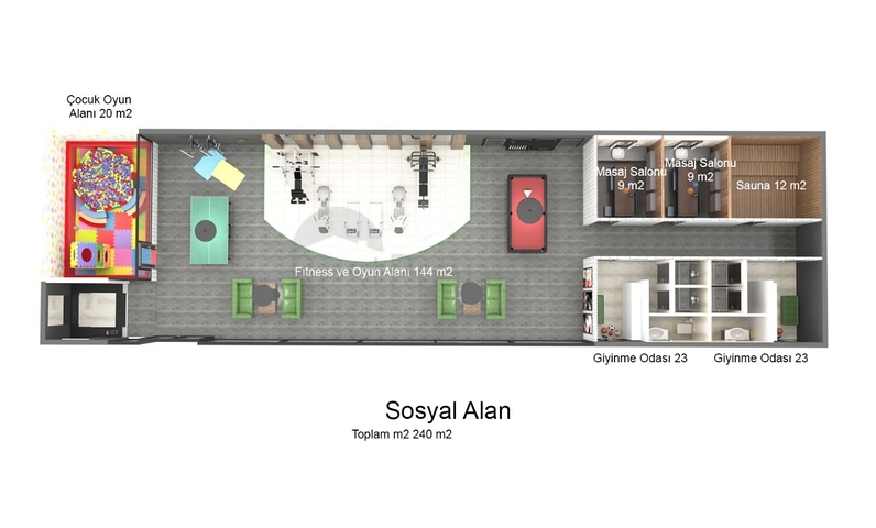 Новый жилой комплекс в районе Кестель