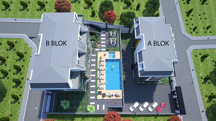 Новый жилой комплекс в районе Кестель