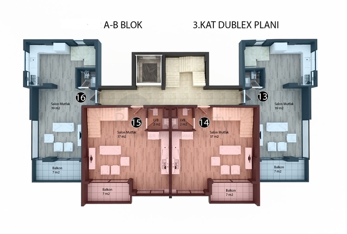 Новый жилой комплекс в районе Кестель