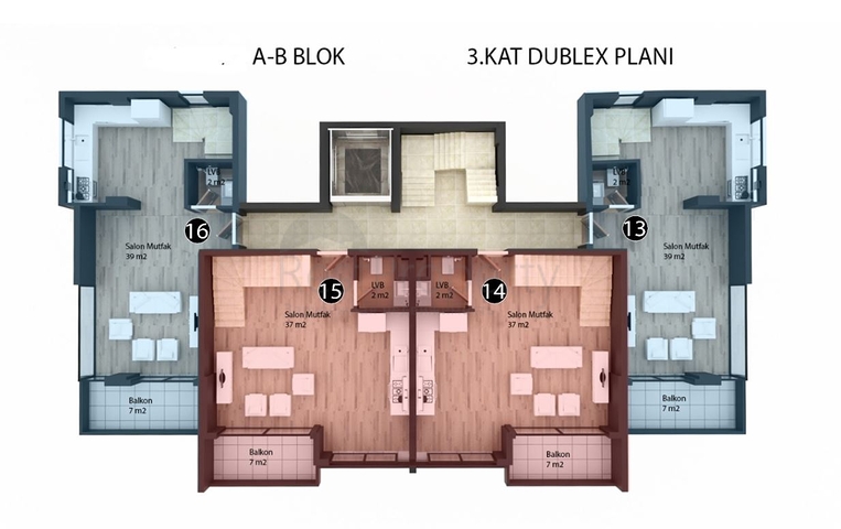 Новый жилой комплекс в районе Кестель