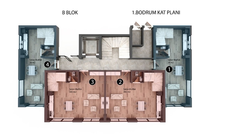 Новый жилой комплекс в районе Кестель