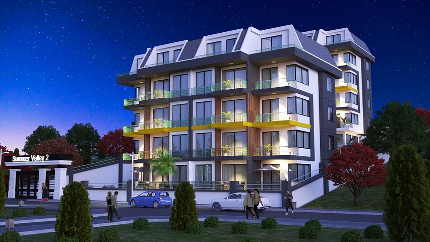 Новый жилой комплекс в районе Кестель