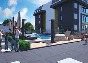 Новый жилой комплекс в районе Кестель