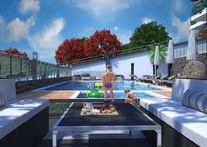 Новый жилой комплекс в районе Кестель