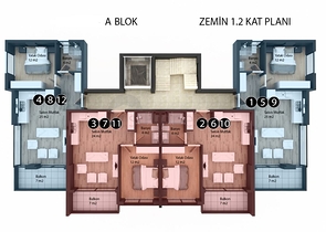 Новый жилой комплекс в районе Кестель