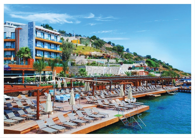 Райские виллы в Бодруме с отельными услугами.