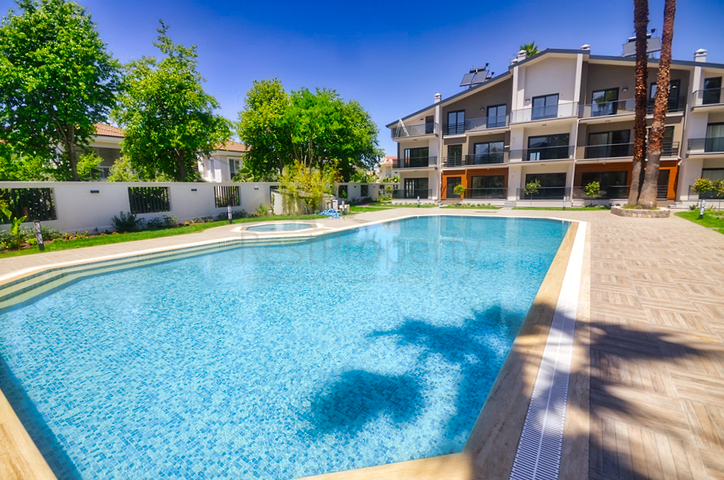 Квартира 1+1 в комплексе в Чалыше в пешей доступности к морю