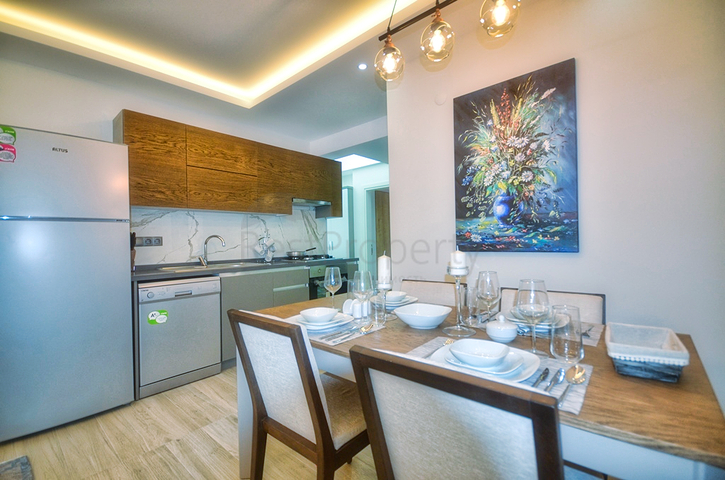 Квартира 1+1 в комплексе в Чалыше в пешей доступности к морю