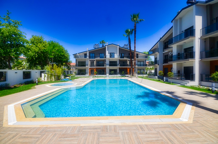 Квартира 1+1 в комплексе в Чалыше в пешей доступности к морю