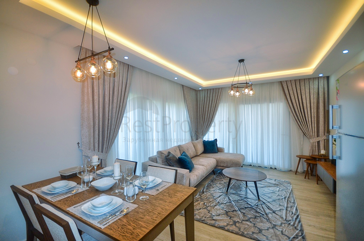 Квартира 1+1 в комплексе в Чалыше в пешей доступности к морю