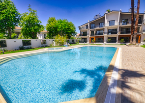 Квартира 1+1 в комплексе в Чалыше в пешей доступности к морю