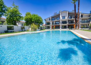 Квартира 1+1 в комплексе в Чалыше в пешей доступности к морю