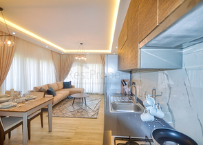 Квартира 1+1 в комплексе в Чалыше в пешей доступности к морю