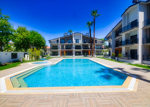 Квартира 1+1 в комплексе в Чалыше в пешей доступности к морю