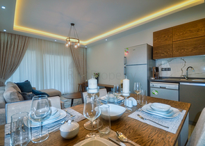 Квартира 1+1 в комплексе в Чалыше в пешей доступности к морю