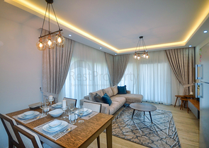 Квартира 1+1 в комплексе в Чалыше в пешей доступности к морю