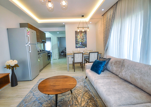 Квартира 1+1 в комплексе в Чалыше в пешей доступности к морю