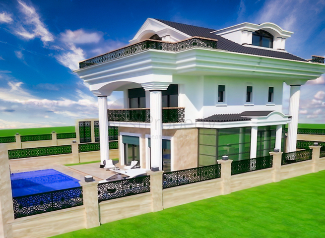 Инвестиционный проект виллы 4+1 в Фетхие Чалыше