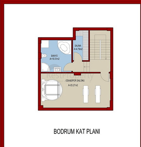 Инвестиционный проект виллы 4+1 в Фетхие Чалыше