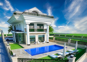 Инвестиционный проект виллы 4+1 в Фетхие Чалыше