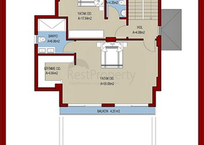 Инвестиционный проект виллы 4+1 в Фетхие Чалыше