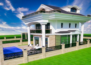 Инвестиционный проект виллы 4+1 в Фетхие Чалыше