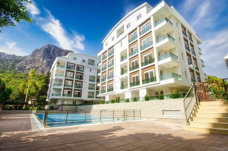 Двухкомнатная квартира в новом доме в Коньяалты Анталья