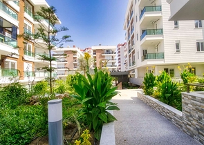 Двухкомнатная квартира в новом доме в Коньяалты Анталья