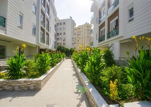 Двухкомнатная квартира в новом доме в Коньяалты Анталья