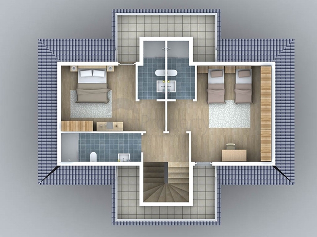 Отдельностоящие виллы 4+1 в Геджеке Фетхие