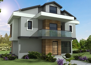 Отдельностоящие виллы 4+1 в Геджеке Фетхие