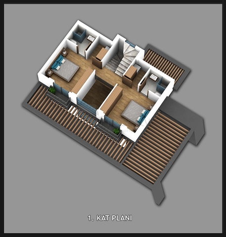 Просторная вилла 4+1 в Оваджике Фетхие