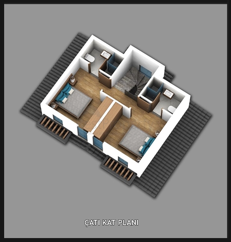Просторная вилла 4+1 в Оваджике Фетхие