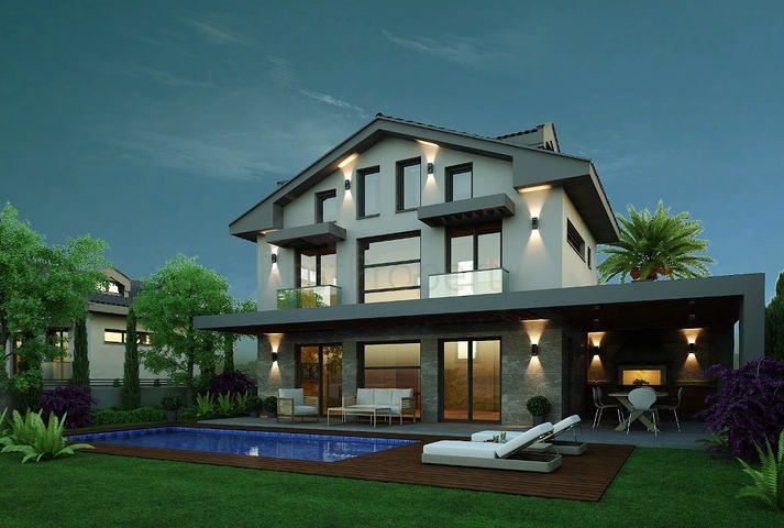 Просторная вилла 4+1 в Оваджике Фетхие