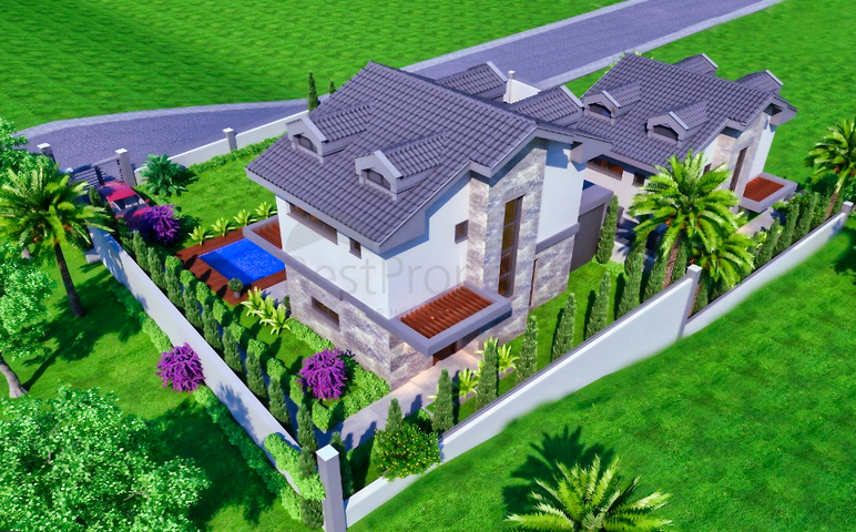 Просторная вилла 4+1 в Оваджике Фетхие